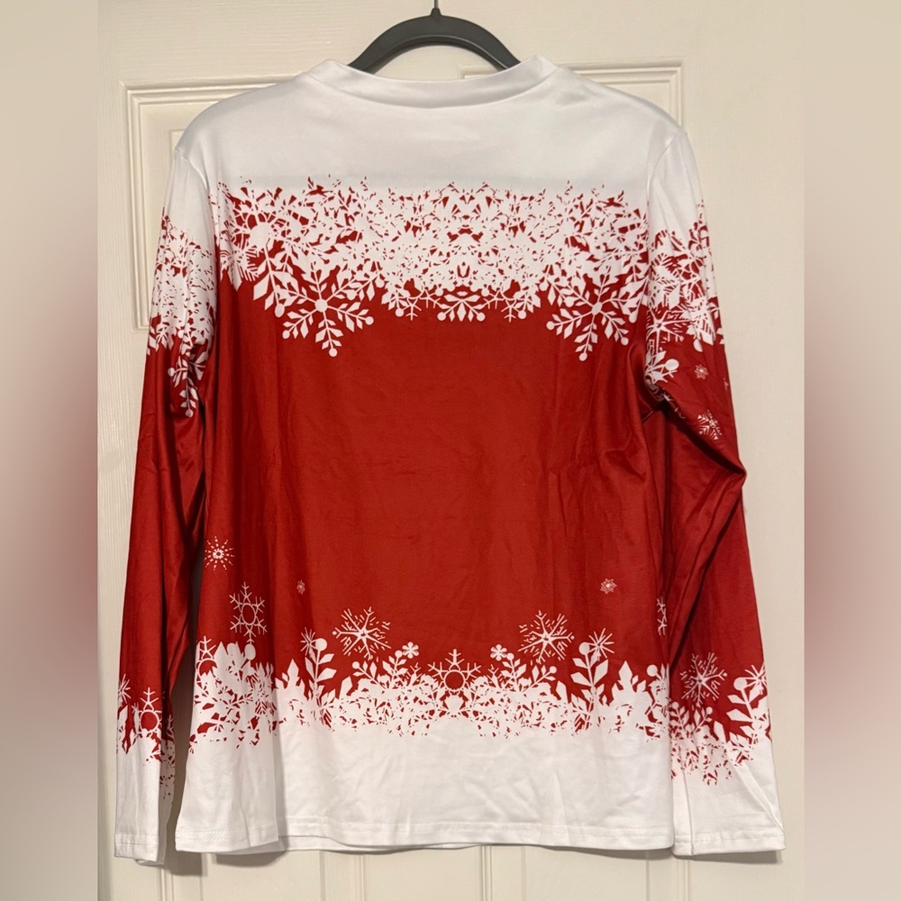 Festive Snowman Long Sleeve Shirt - Picture 2 of 2
